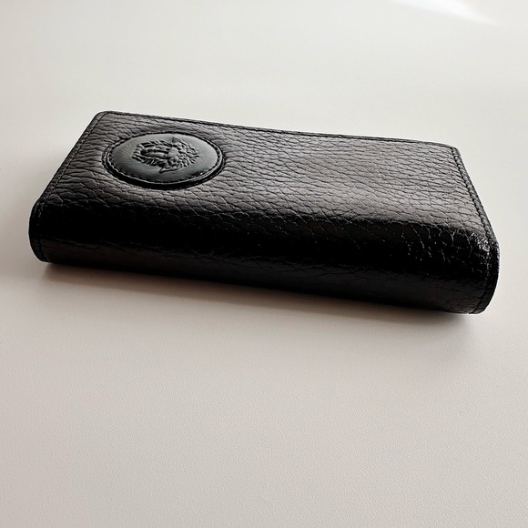 ✨GIANNI VERSACE Grained Leather Key Holder Case - Picture 10 of 11